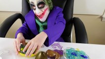 Alien Eggs Hatching With The Joker !!! 2016 Superhero Kids Videos On Cher Bear Toys