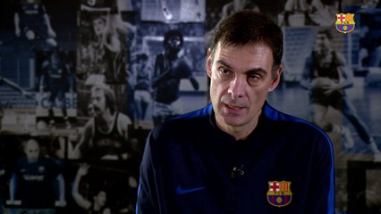 Georgios Bartzokas: “Per a mi era un somni venir al Barça”