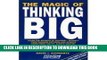[READ] EBOOK THE MAGIC OF THINKING BIG BEST COLLECTION