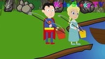 Spiderman and Frozen go Fishing new episodes! Superman Frozen Elsa Superheroes In Real Life