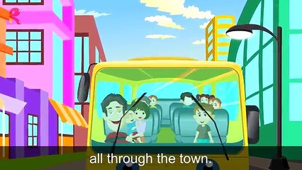 Wheels On The Bus. Yellow Wheels On The Bus!