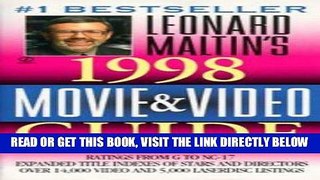 [READ] EBOOK Leonard Maltin s Movie and Video Guide 1998 (Leonard Maltin s Movie Guide) ONLINE