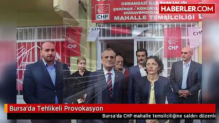 Bursa'da Tehlikeli Provokasyon