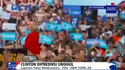 Dua Capres AS Kampanye Hingga Detik Terakhir