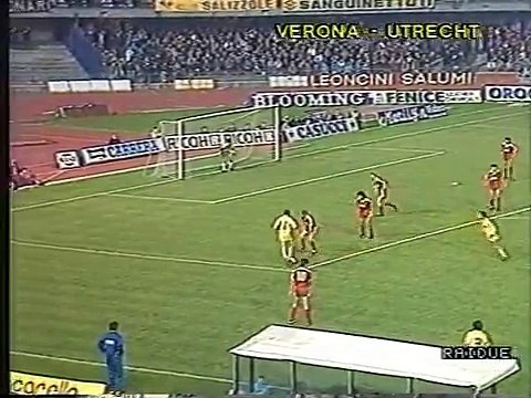 04.11.1987 - 1987-1988 UEFA Cup 2nd Round 2nd Leg Hellas Verona 2-1 FC Utrecht