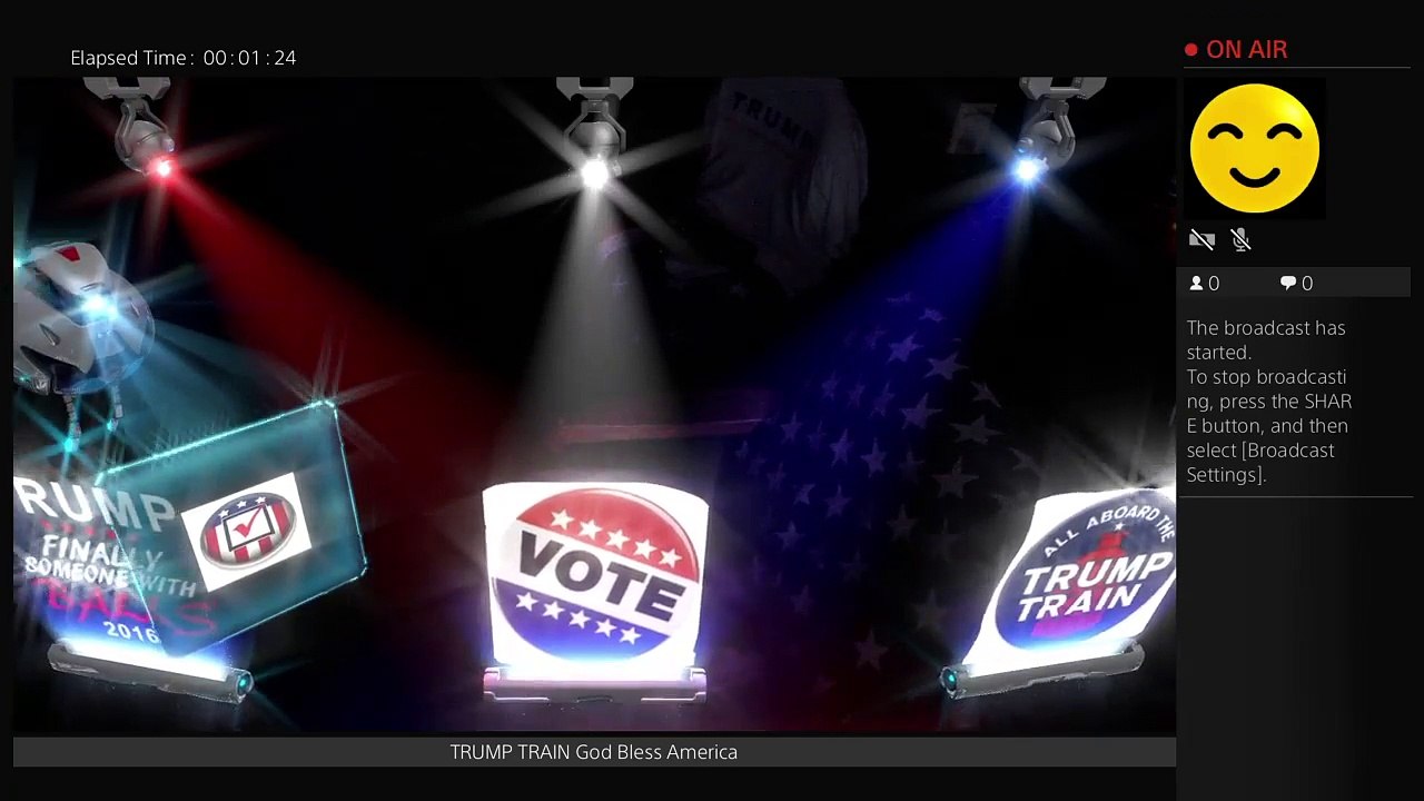 American made Live PS4 Broadcast (3)