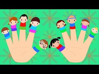 Ten Little Fingers Nursery Rhyme with lyrics