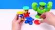 Play Doh Smashdown Hulk Can-Heads Featuring Iron Man From Marvel the Avengers Superheroes