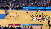 Steven Adams Blocks Dion Waiters | Heat vs Thunder | November 7, 2016 | 2016-17 NBA Season