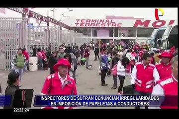 Denuncian que SUTRAN impone ‘papeletas fantasmas’ a conductores