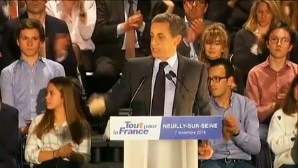 Si un enfant ne veut pas de jambon à la cantine, il prendra "une double ration de frites", lance Sarkozy