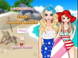 Elsa | Beach | Dress Up | Game |アナ雪エルサ | 着せ替え｜lets play! ❤ Peppa Pig