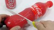 How To Make Strawberry Milk Coca Cola Pudding Jelly- Hướng dẫn làm bánh thạch hình chai Coca - cola