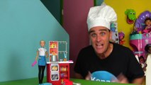 Barbie Spaghetti Chef Playset ! _ Toy Reviews _ part3
