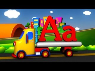 Capital and Small Alphabets Truck