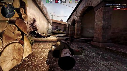 WHAT THE F SHOT! - CS GO Funny Moments in Competitive