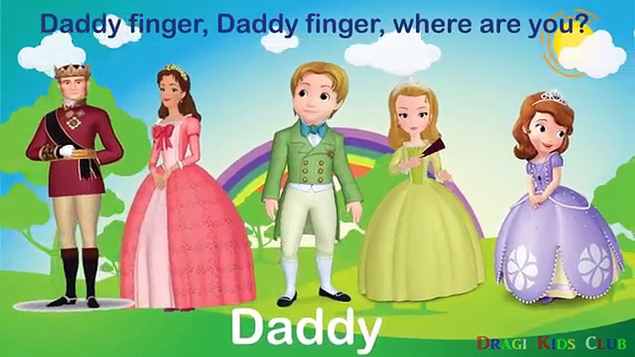 Finger Family Sofia the First Cartoon Song | Nursery Rhyme for Children | Sofia the First Family