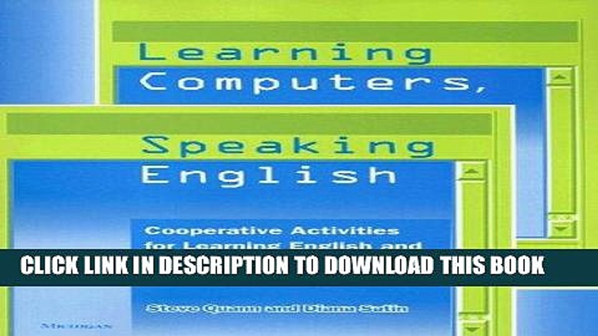 ⁣[PDF] FREE Learning Computers, Speaking English: Cooperative Activities for Learning English and