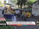 Arizona group holds prayer vigil to reduce stress of Election Day