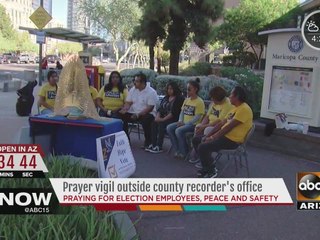 Arizona group holds prayer vigil to reduce stress of Election Day
