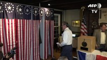Arranca jornada electoral de EEUU en poblado de New Hampshire