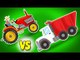 Tractor VS Dumper | Vehicle battle | Vehicles for Kids