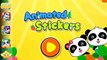 Baby Panda Games & Learn New Words | Animated Stickers Vehicle Themes | BABYBUS GAMES