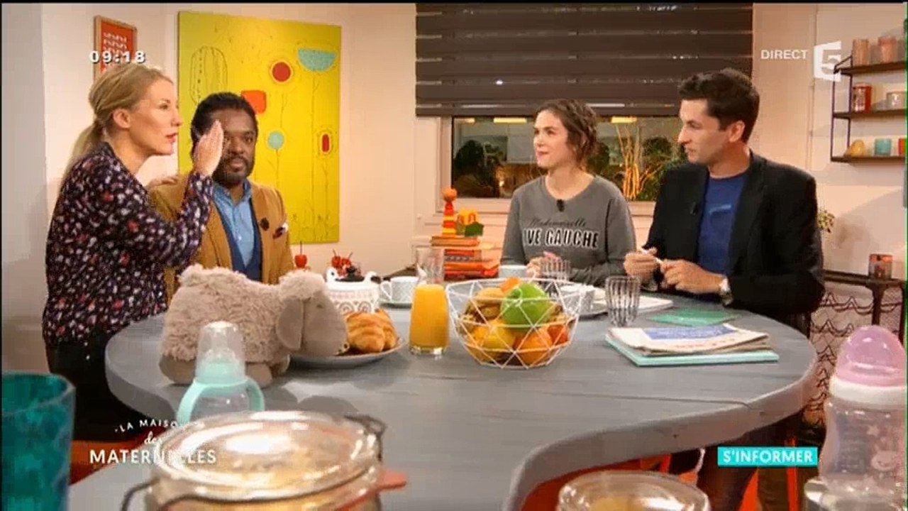 Anthony Kavanagh très en forme hier matin dans "La maison des maternelles" sur France 5 - Regardez
