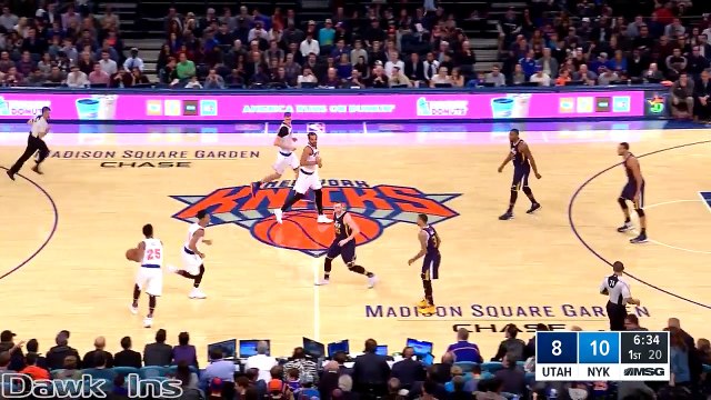 Kristaps Porzingis Full Highlights 2016.11.06 vs Jazz - 28 Pts, 8 Rebs, 2 Blks.