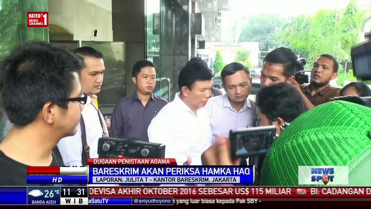 Bareskrim Periksa Hamka Haq untuk Kasus Ahok Terkait Penistaan Agama