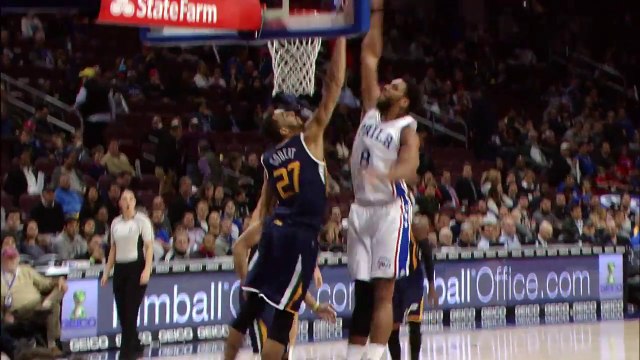 Jahlil Okafor postérise Rudy Gobert... deux fois !