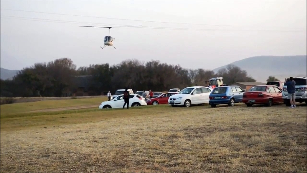 Petit tour en Hélicoptère qui a faillit tourner au drame