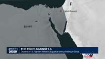 Dozens of I.S. fighters killed by Egyptian army shelling in Sinai