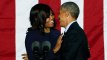Le couple Obama s'offre un dernier meeting émouvant avant l'élection