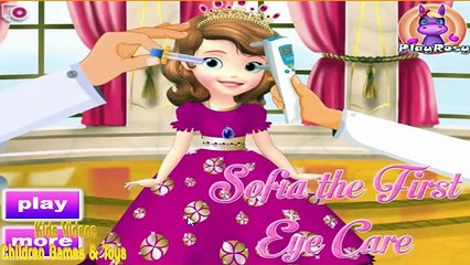 Sofia the First - Little Princess Sofia Eye Care - Sofia the First Game Episode for Kids