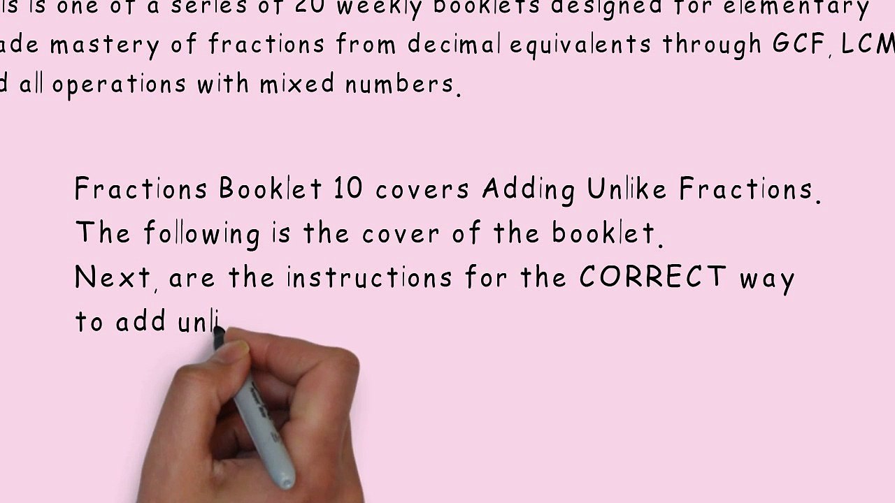 Pinecone Academy Fractions 10