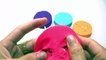 PLAY DOH FROZEM!!- peppa pig lego kinder surprise eggs funny videos-part1
