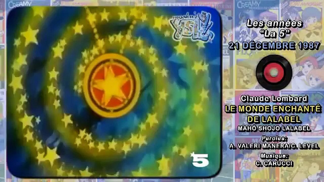 La Cinq les inoubliables génériques des dessins animés!