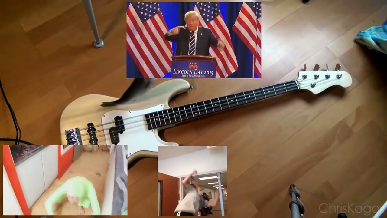 Il recrée la chanson Gorillaz "Feel Good Inc." avec des MEMES