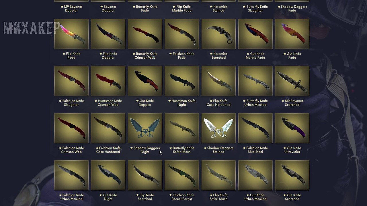 Выбил 17 НОЖЕЙ из КЕЙСОВ CS GO!