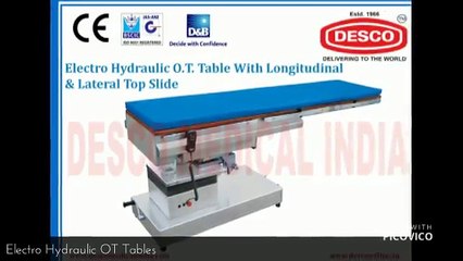 Electro Hydraulic OT Tables