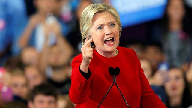 With a bang and a prayer: Lady Gaga and Bon Jovi close Clinton's campaign