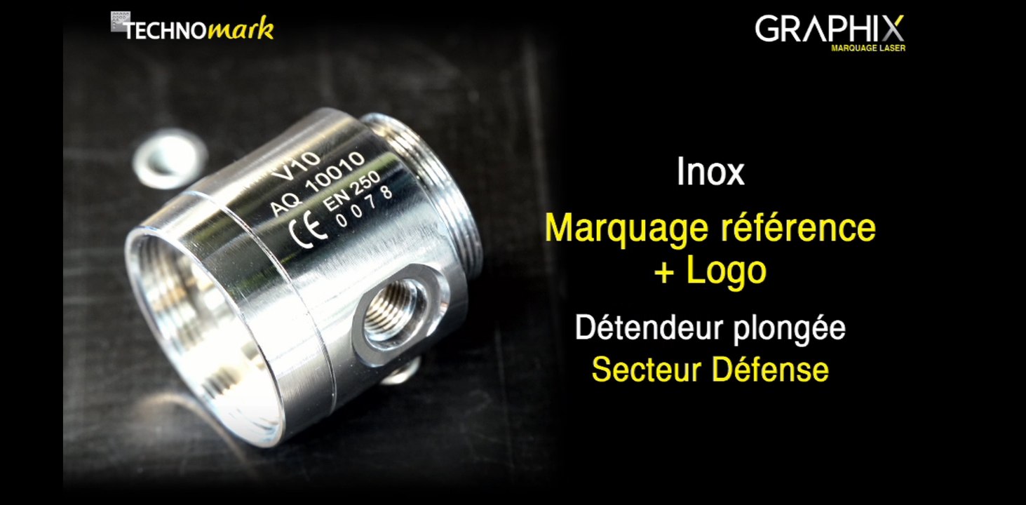 Marquage laser sur des alliages avec Graphix - TECHNOMARK