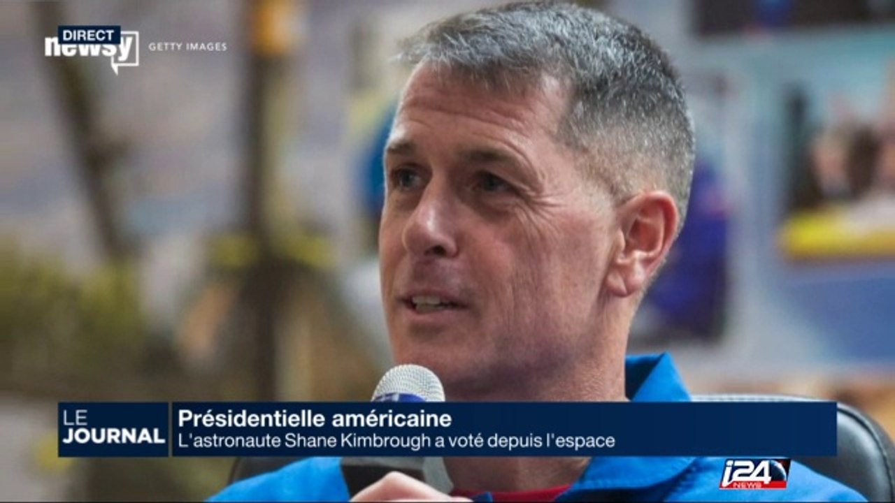 L'astronaute Shane Kimbrough a voté depuis l'espace