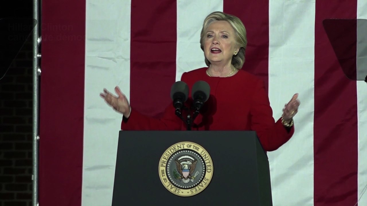 Dernier meeting de Clinton, dernières attaques contre Trump