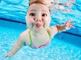 Baby Swimming - Baby Underwater - Cute Baby