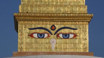 Los tres ojos de Buda vuelven a ver tras el terremoto en Nepal