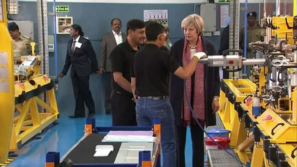 May in India: Brexit presents 'world of opportunities'