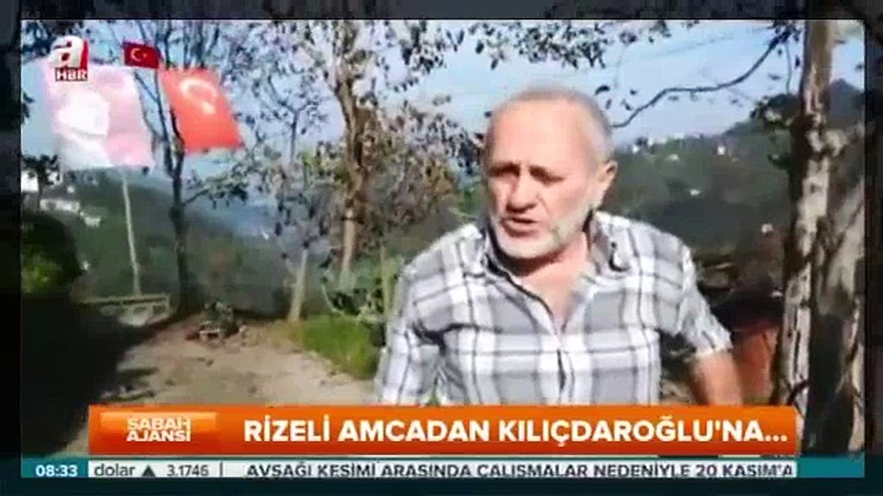 Rizeli Amcadan Kılıçdaroğluna İnönülü Kapak