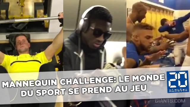 Mannequin Challenge: Le monde du sport se prend au jeu